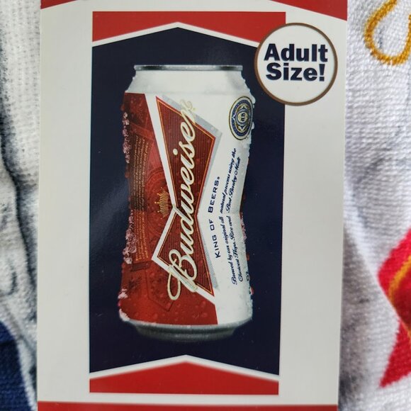 NWT Budweiser Beach Towel. ***Adult Size 30" x 60". - Picture 1 of 5